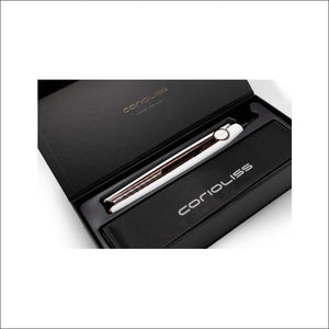 Corioliss Plancha de Pelo C1 White Soft Touch Chrome