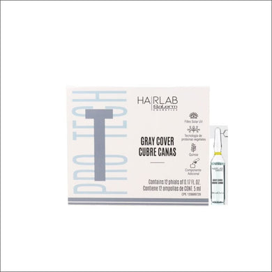 Salerm Hair Lab Cubre Canas Gray Cover Ampollas 12 uni x 5