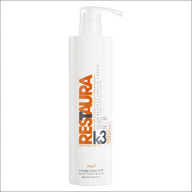 Hairconcept Restaura K3 Crema Cabellos Crespos 500 ml - 