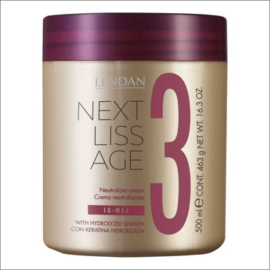 Lendan Next Liss Age Crema Neutralizante Con Queratina 500 ml - JAZZ PELU